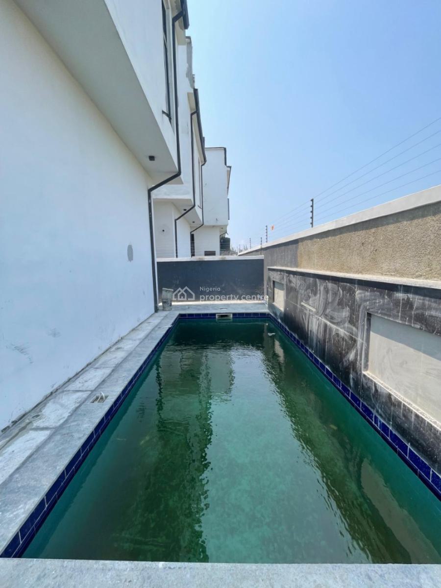 Luxurious 5 Bedroom Fully Detached Duplex with Swimming Pool and Bq, Lekki, Lagos, Detached Duplex for Sale