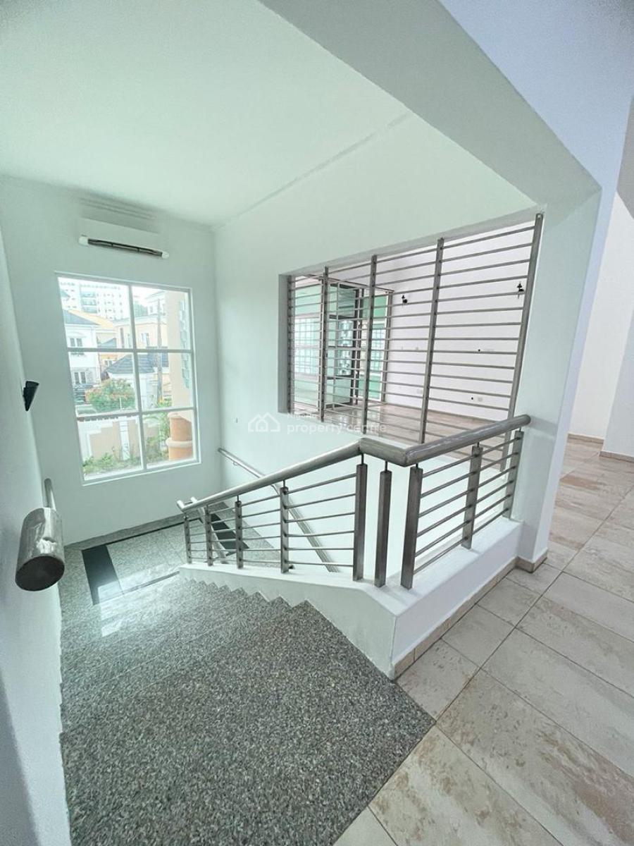 Massively Built 5 Bedroom House with S Pool and 2 Bq, Osborne Foreshore Phase 1, Osborne, Ikoyi, Lagos, Detached Duplex for Rent