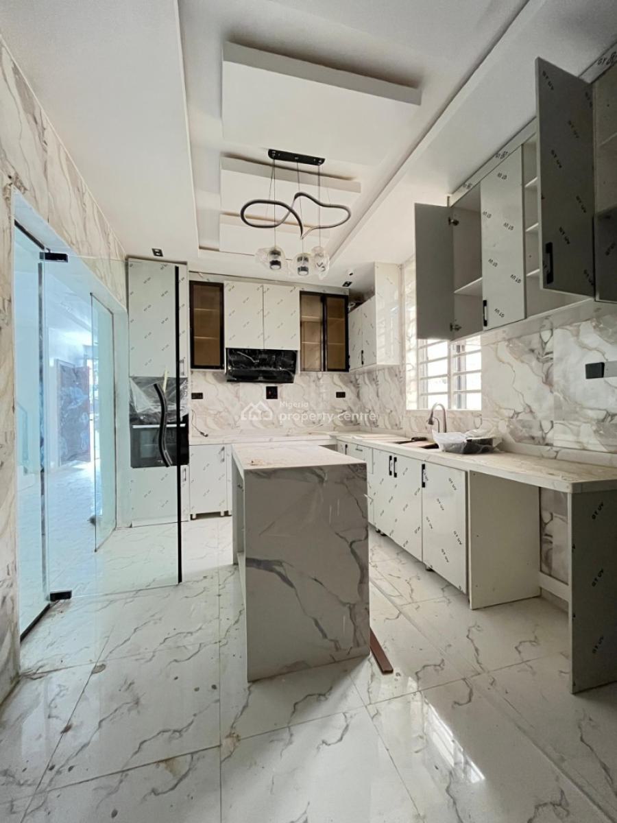 Massively 4 Bedroom Fully Detached Duplex in a Well Serene Estate, Ogba, Ikeja, Lagos, Detached Duplex for Sale