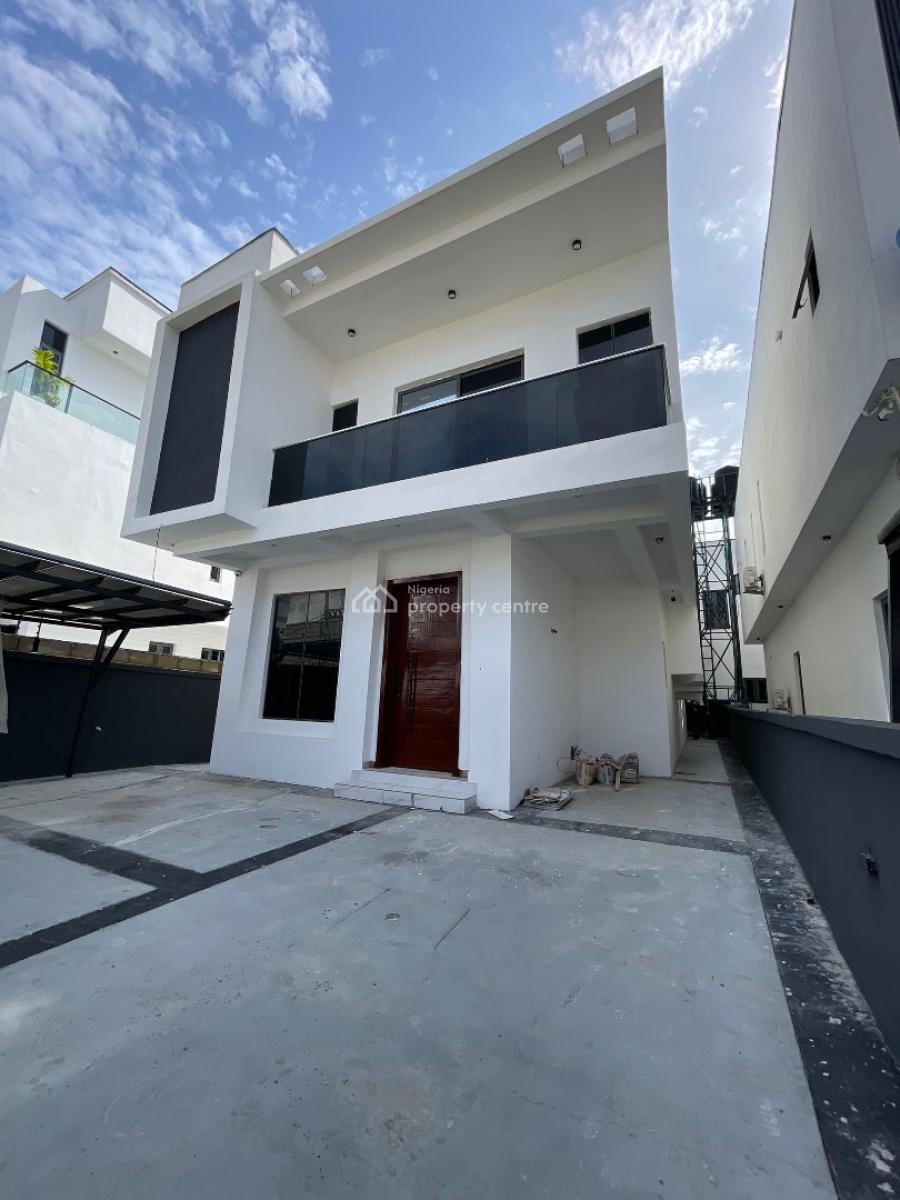 Exquisite 4 Bedroom Fully Detached Duplex with Bq in a Well Secured Es, Ikate Elegushi, Lekki, Lagos, Detached Duplex for Sale