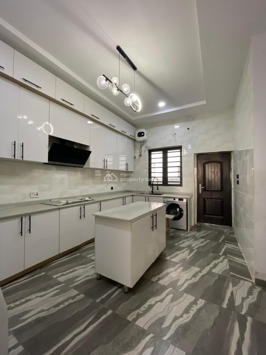 Exquisite 4 Bedroom Fully Detached Duplex with Bq in a Well Secured Es, Ikate Elegushi, Lekki, Lagos, Detached Duplex for Sale