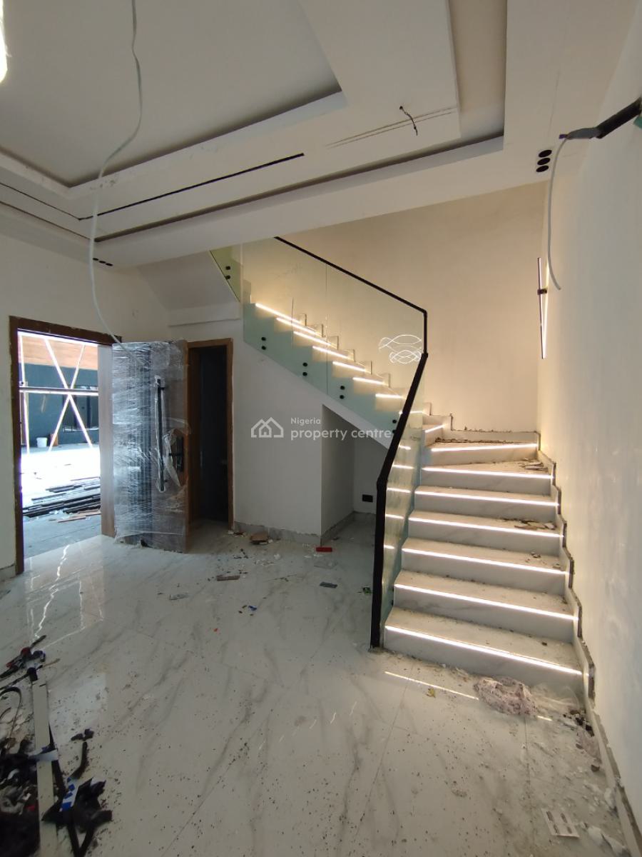 Newly Built, Fully Serviced 4-bedroom Terraced House + Bq, Pool, Gym, Off Omorinre Johnson Str, Lekki Phase 1, Lekki, Lagos, Terraced Duplex for Sale