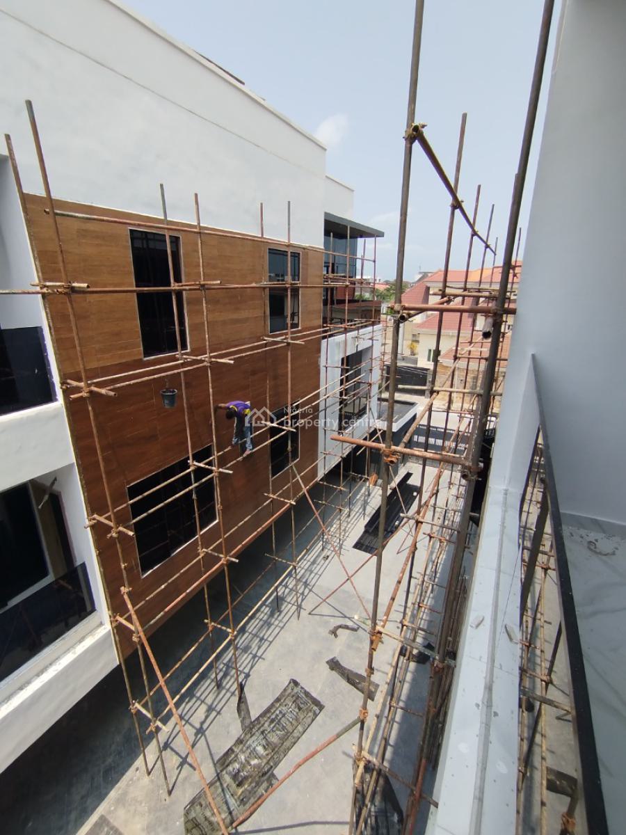 Newly Built, Fully Serviced 4-bedroom Terraced House + Bq, Pool, Gym, Off Omorinre Johnson Str, Lekki Phase 1, Lekki, Lagos, Terraced Duplex for Sale