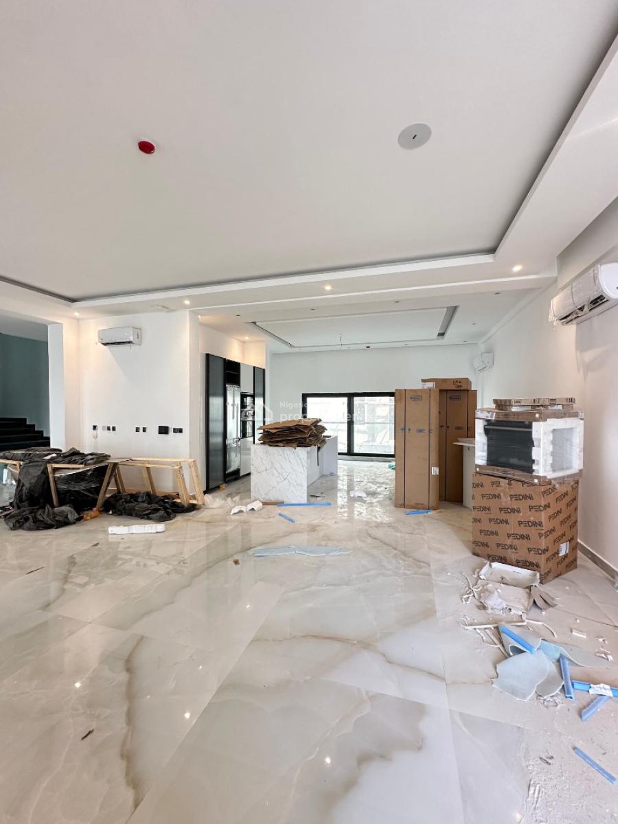 Waterview 5 Bedroom Terraced Duplex with Pool, Gym and Bq, Banana Island, Ikoyi, Lagos, Terraced Duplex for Sale