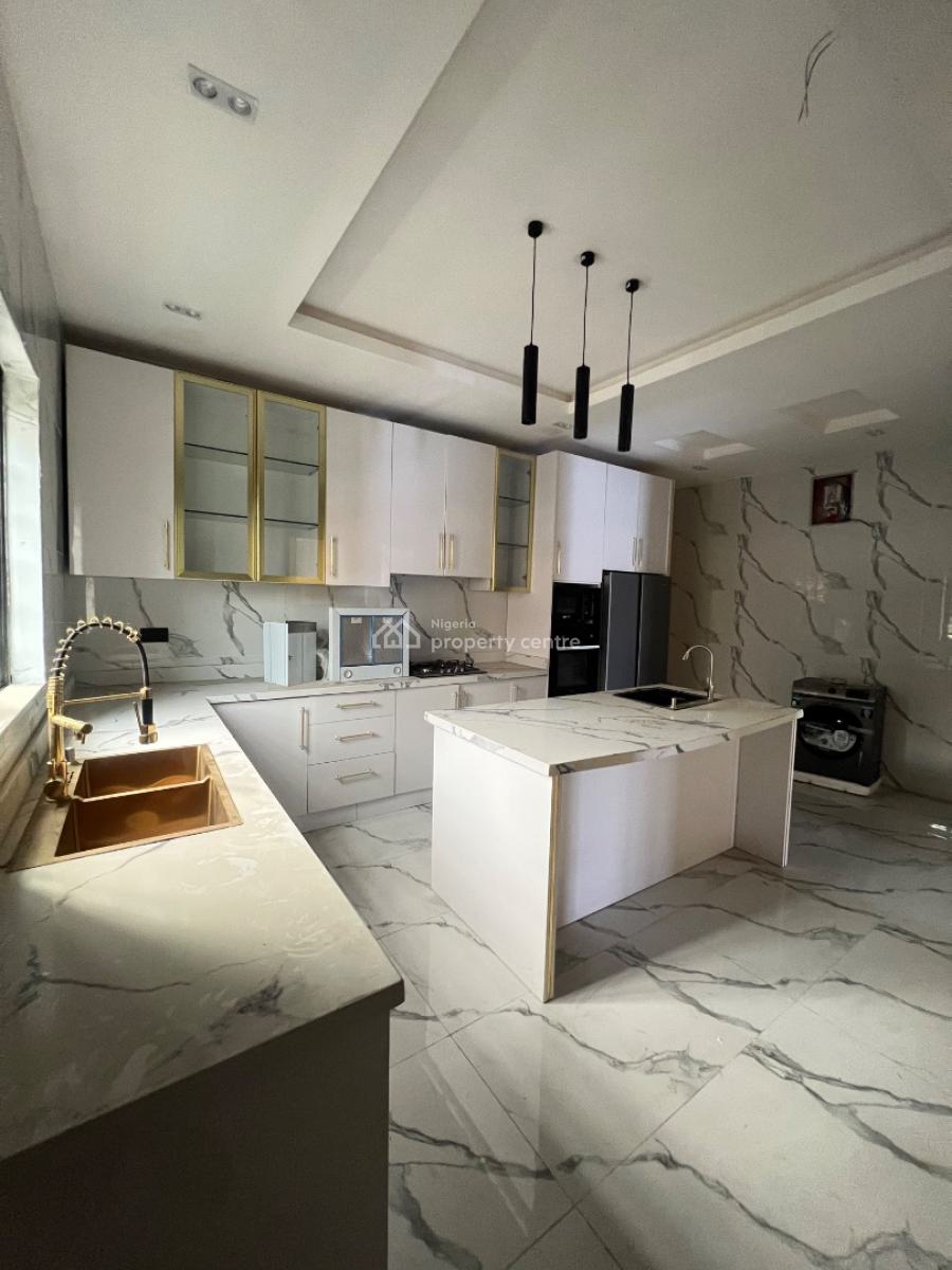 Luxury Five Bedrooms Semi Detached Duplex with Bq, Off Admiralty, Lekki Phase 1, Lekki, Lagos, Semi-detached Duplex for Sale