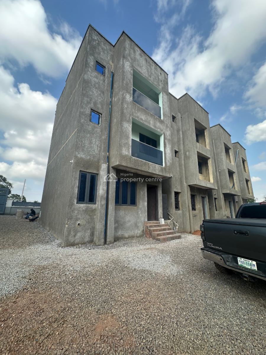 Spacious 4 Bedroom Terraced Duplex with a Bq, Gude, Apo, Abuja, Terraced Duplex for Sale