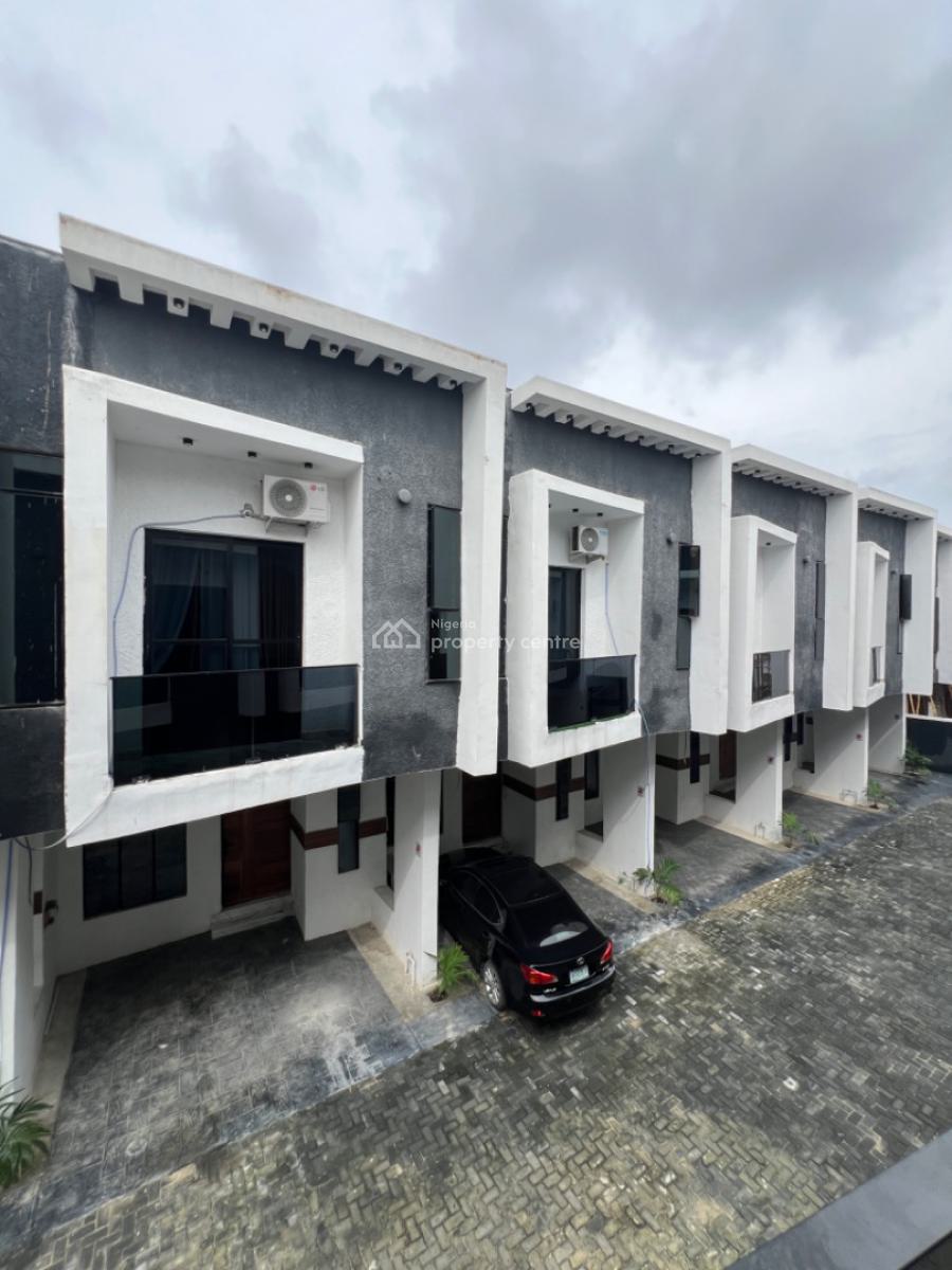 Most Affordable 3 Bedroom Terrace in a Serviced Estate, Ikota, Lekki, Lagos, Terraced Duplex for Sale