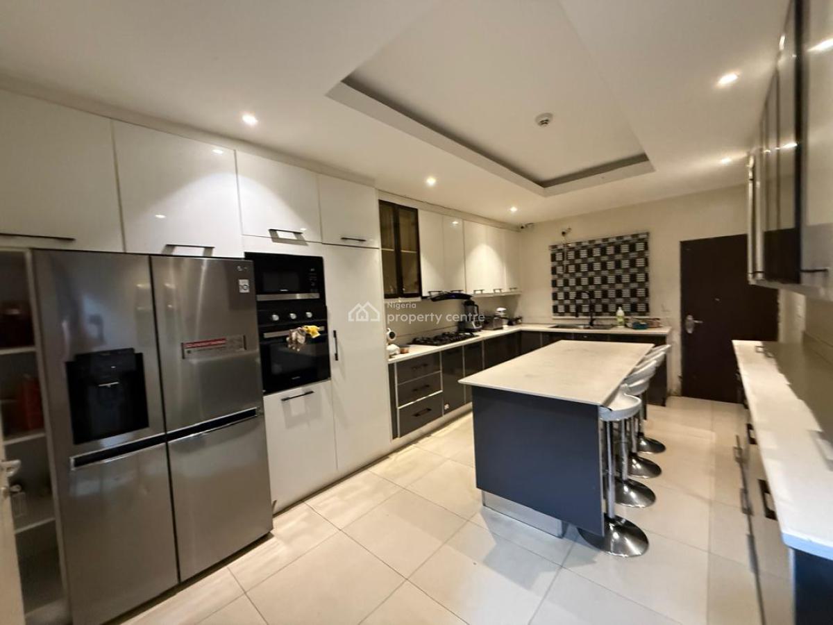 Luxury 4 Bedroom Serviced & Furnished Duplex, Bq,24/7 Light, Serene Neighborhood Inside a Gated Estate, Jabi, Abuja, Terraced Duplex for Rent