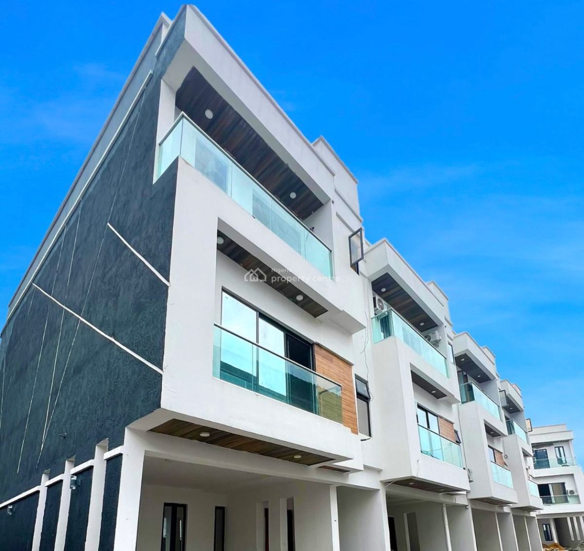 4 Bedroom Terrace Duplex with a Bq, Ikate Elegushi, Lekki, Lagos, Terraced Duplex for Sale