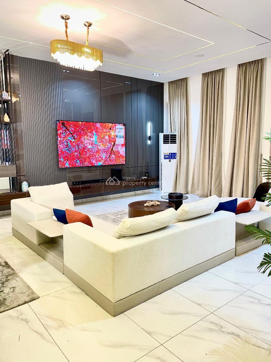 Luxurious 5 Bedroom Duplex with Lounge and Pool, Orchid Road, Lekki, Lagos, Detached Duplex Short Let
