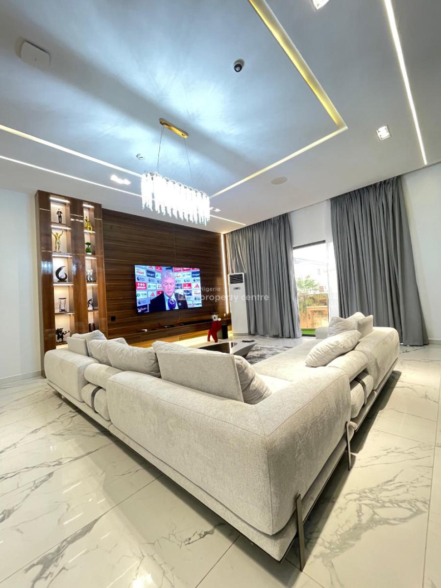 Luxury 4 Bedroom Duplex with Ps5, Swimming Pool & Snooker, Gym and Wifi Available, Lekki Phase 1, Lekki, Lagos, House Short Let