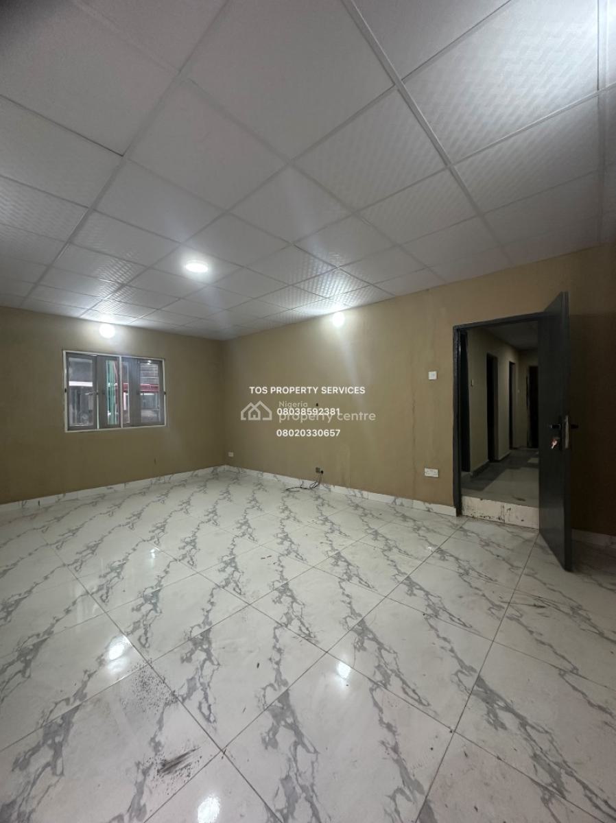 Newly Renovated 3 Bedroom Flat for Office, Olufunmilayo Okikiolu Street By Toyin Street, Ikeja, Onigbonbo, Ikeja, Lagos, Office Space for Rent