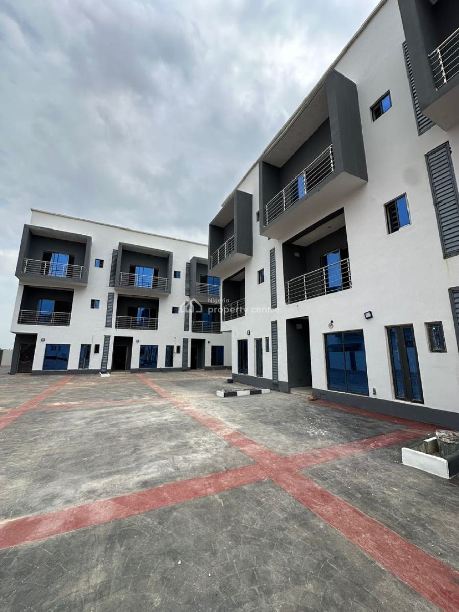 Brand New & Luxury 4 Bedroom Spacious Terrace Duplex, Tarred Road, Serene Neighborhood, Gaduwa, Abuja, Terraced Duplex for Sale