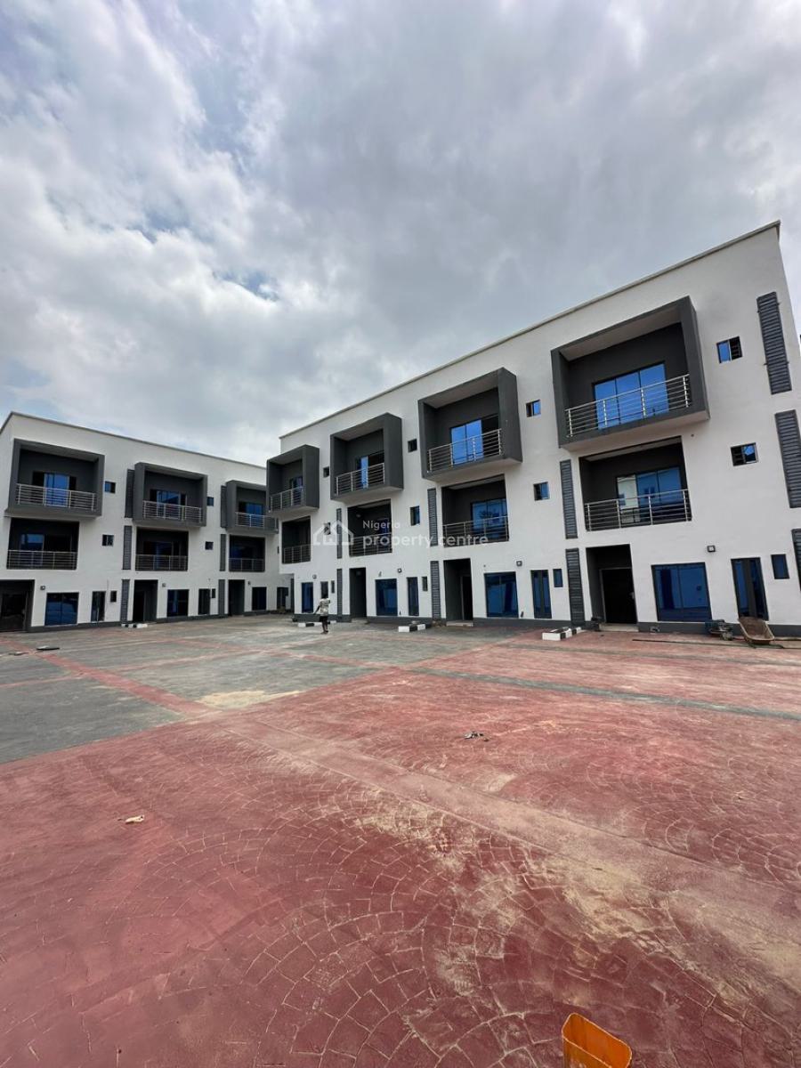 Brand New & Luxury 4 Bedroom Spacious Terrace Duplex, Tarred Road, Serene Neighborhood, Gaduwa, Abuja, Terraced Duplex for Sale