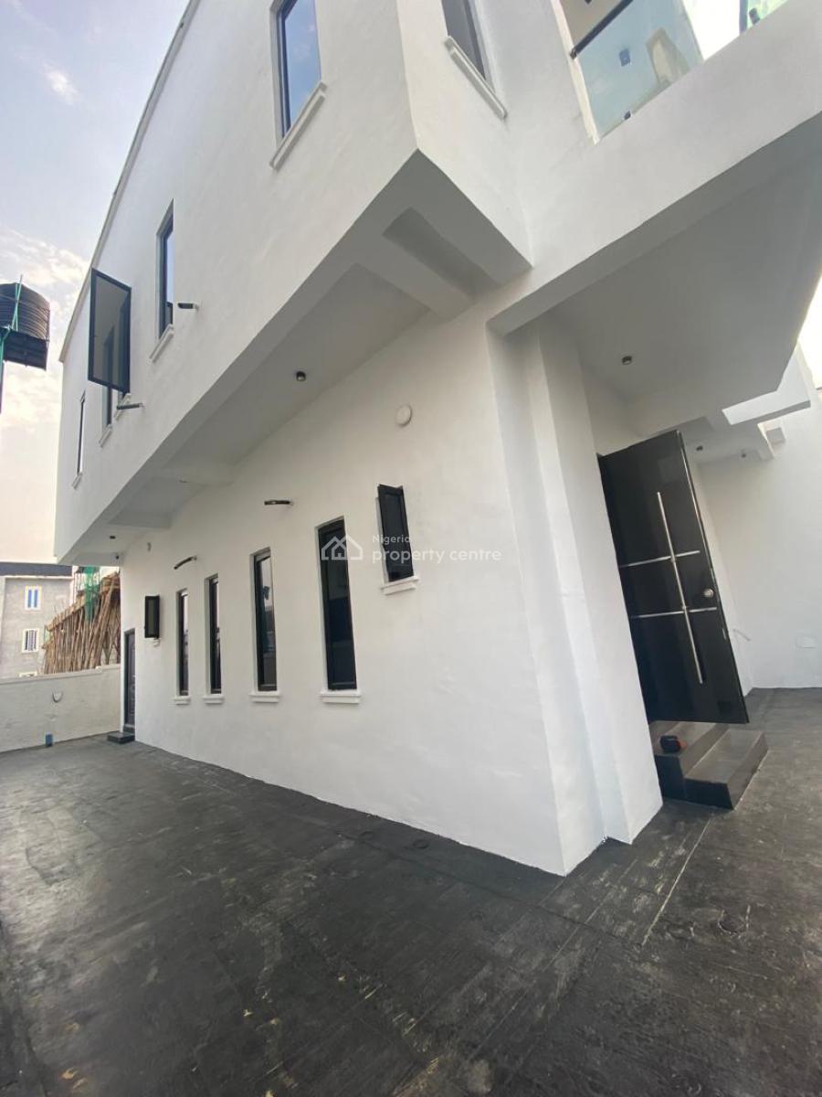 4 Bedroom Terrace, Estate Around Blenco Sangotedo, Ajah, Lagos, Terraced Duplex for Sale