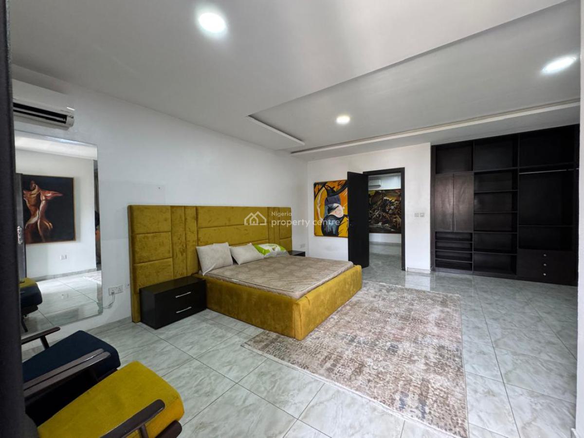 Furnished 4-bedroom+bq Terrace with Gym, Pool, & Playground, Off Elegushi Palace Road, Ikate, Lekki, Lagos, Terraced Duplex for Sale