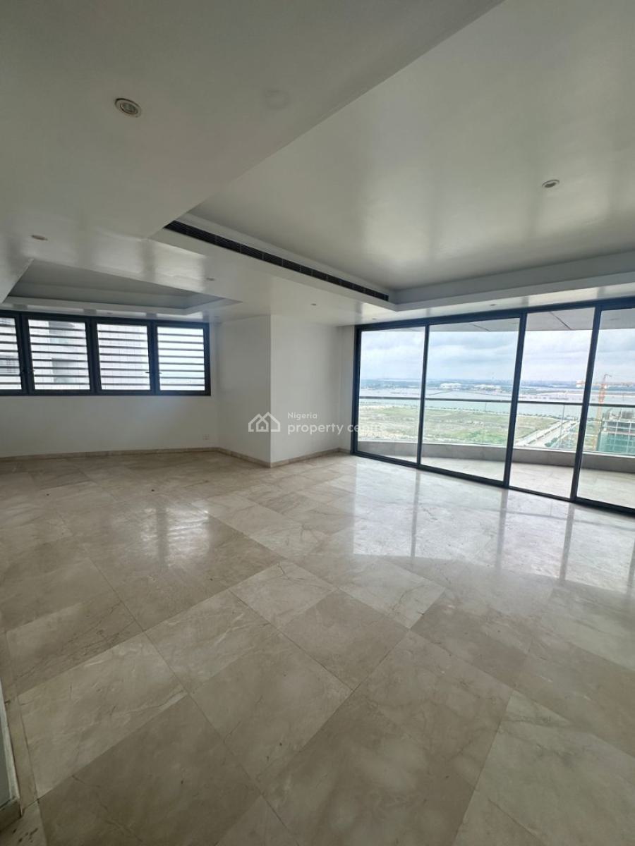 Luxury Well Maintained 4 Bedroom Apartment on The 19th Floor, Eko Atlantic City, Lagos, Flat / Apartment for Rent