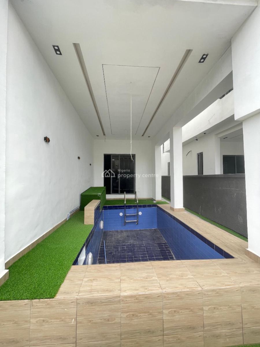 Brand New 5 Bedroom Fully Detached Duplex with Pool, Close to Lekki Palm City, Ajah, Lagos, Detached Duplex for Sale