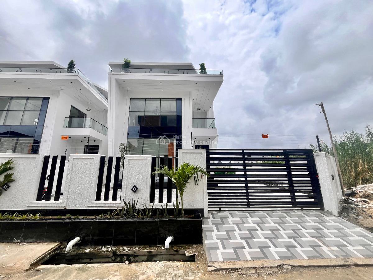 Luxury 5-bedroom Fully Detached Duplex with Pool, Gym & Bq, Lekki Palm City, Ajah, Lagos, Detached Duplex for Sale