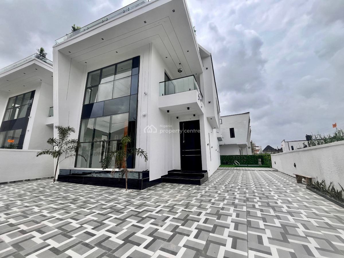 Luxury 5-bedroom Fully Detached Duplex with Pool, Gym & Bq, Lekki Palm City, Ajah, Lagos, Detached Duplex for Sale