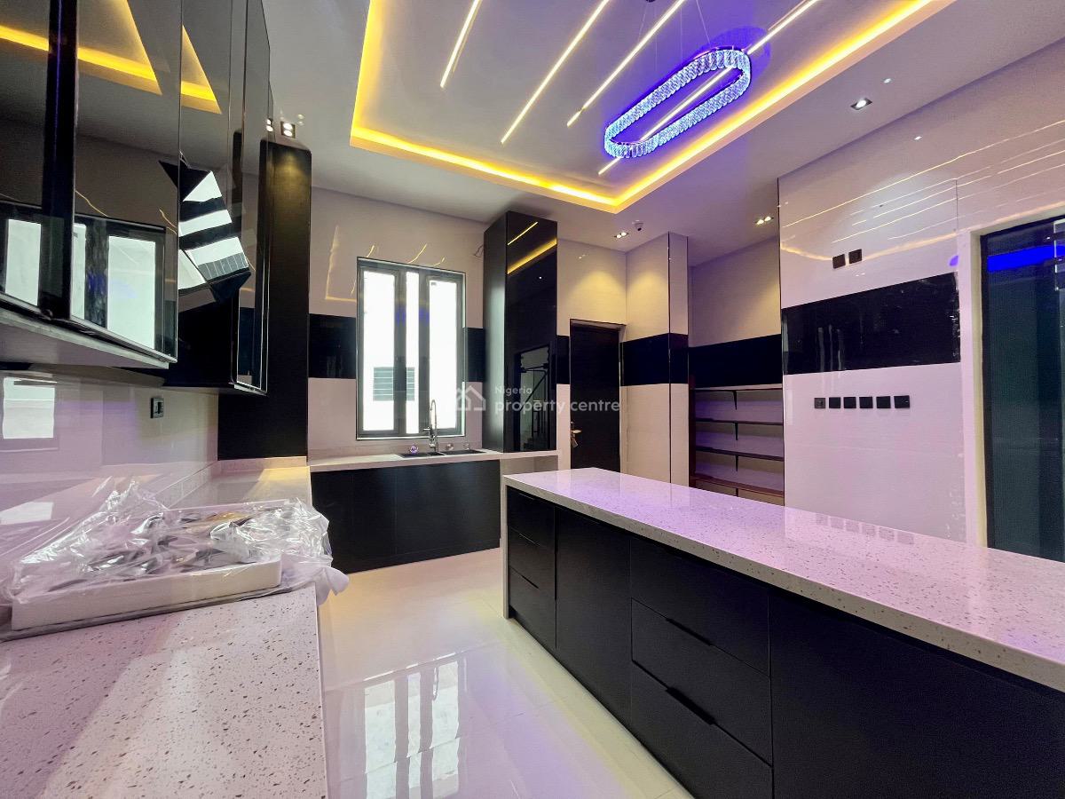 Luxury 5-bedroom Fully Detached Duplex with Pool, Gym & Bq, Lekki Palm City, Ajah, Lagos, Detached Duplex for Sale