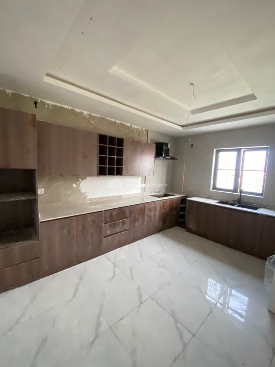 Brandnew Waterview 4bedroom Terrace Duplex with Bq, New Road Chevron Lekki Lagos, Lekki, Lagos, Terraced Duplex for Rent
