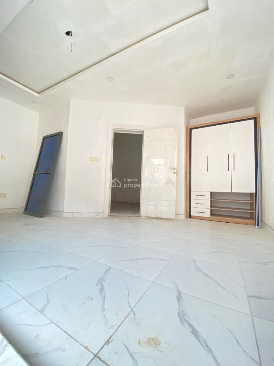 Brandnew Waterview 4bedroom Terrace Duplex with Bq, New Road Chevron Lekki Lagos, Lekki, Lagos, Terraced Duplex for Rent