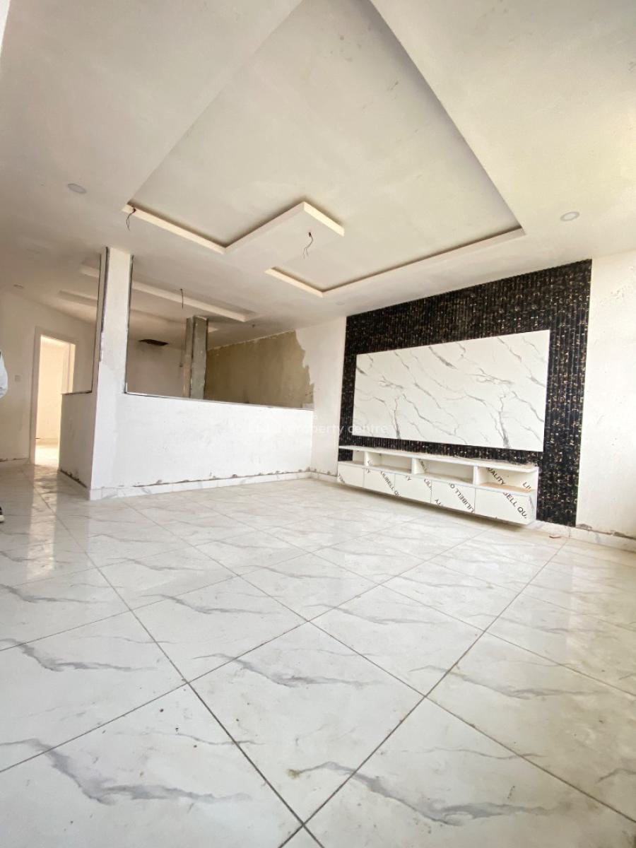 Brandnew Waterview 4bedroom Terrace Duplex with Bq, New Road Chevron Lekki Lagos, Lekki, Lagos, Terraced Duplex for Rent