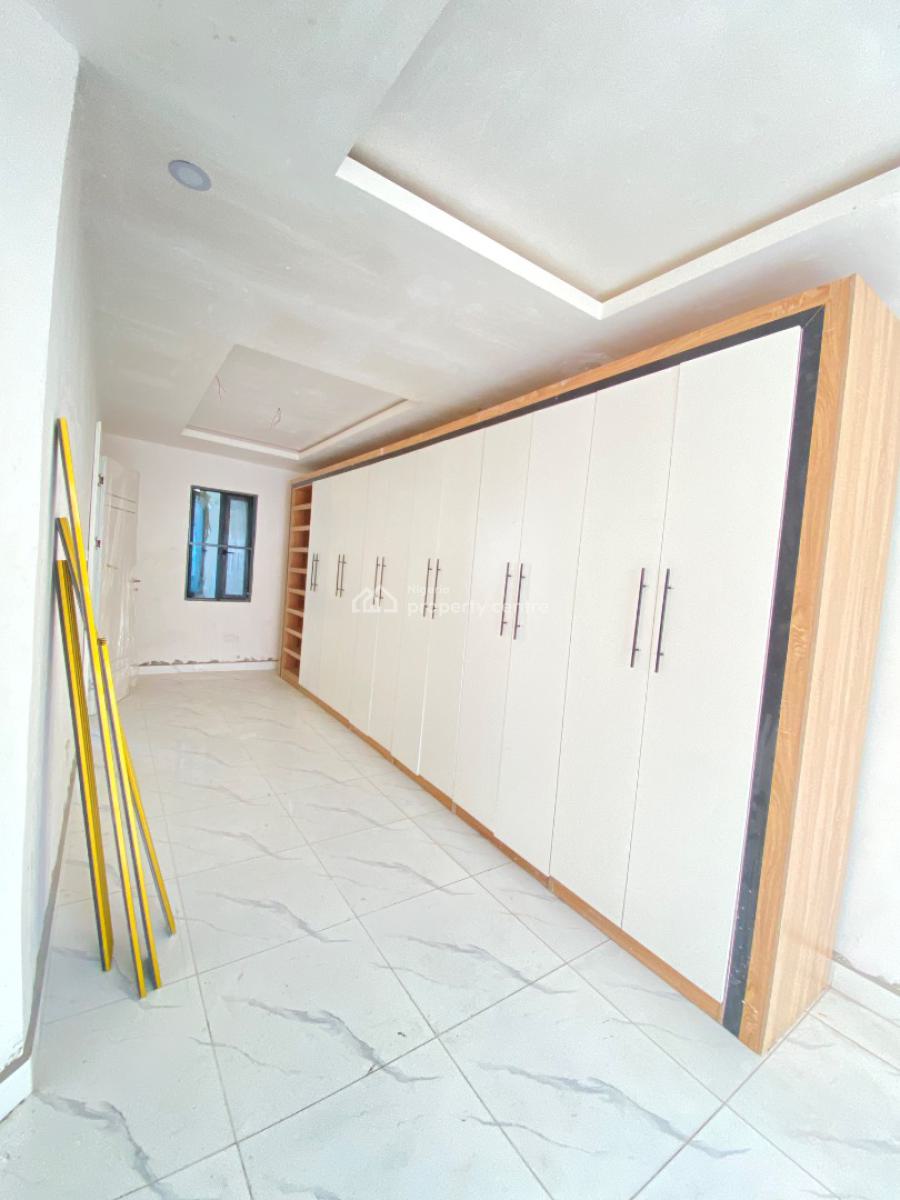 Brandnew Waterview 4bedroom Terrace Duplex with Bq, New Road Chevron Lekki Lagos, Lekki, Lagos, Terraced Duplex for Rent
