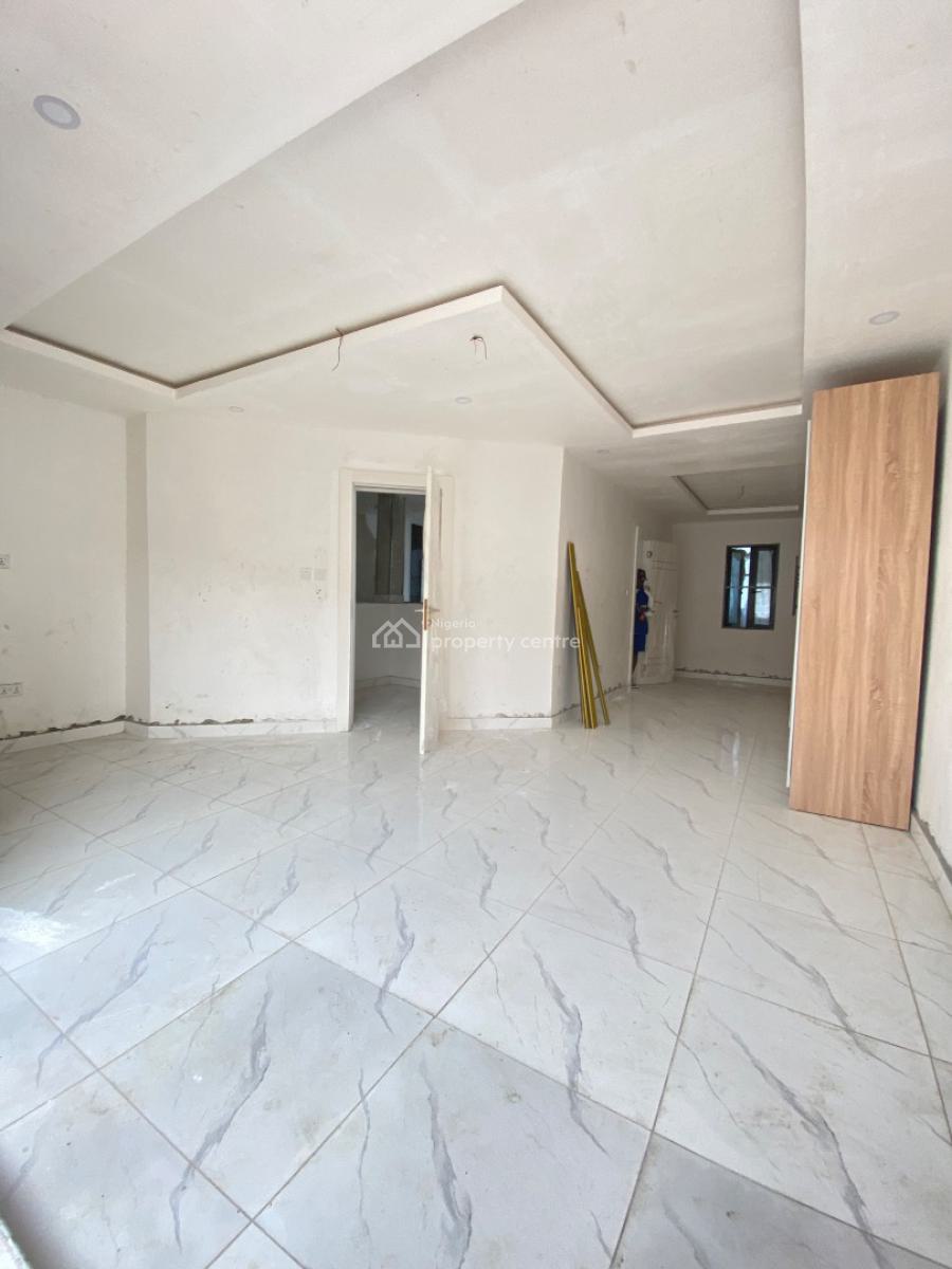 Brandnew Waterview 4bedroom Terrace Duplex with Bq, New Road Chevron Lekki Lagos, Lekki, Lagos, Terraced Duplex for Rent