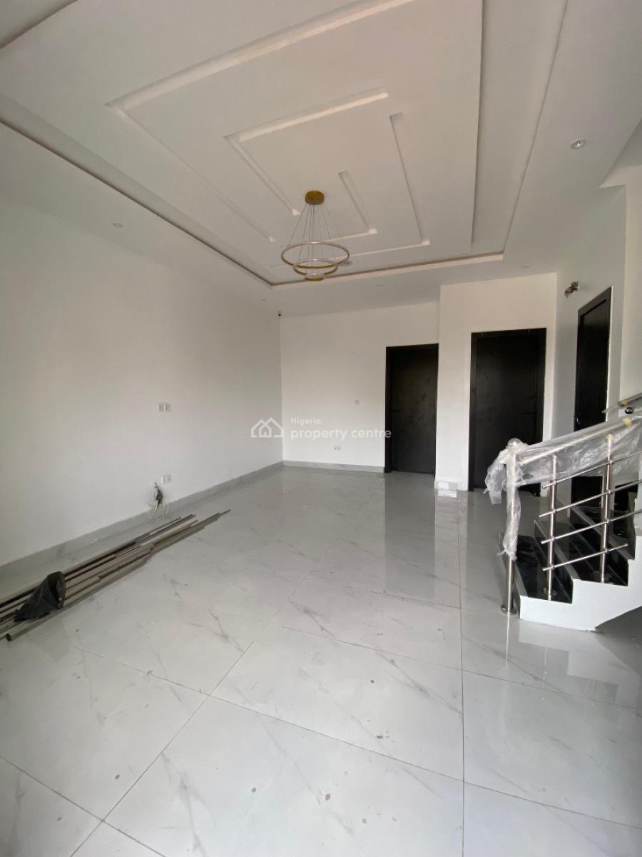 Modern 4-bedroom Semi Detached Duplex with Bq, a Beautiful Home for Your Family, Chevron, Lekki, Lagos, Semi-detached Duplex for Sale