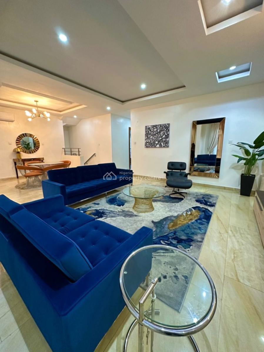 Fully Furnished 4bedrooms Terrace Duplex with Bq and Swimming Pool, Ikoyi, Ikoyi, Lagos, Terraced Duplex for Rent