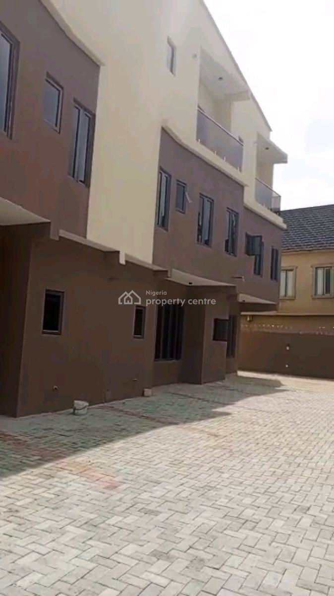 Newly Built N Neatly Finished 4 Bedroom Terraced Duplex, Off Yetunde Brown, Ifako, Gbagada, Lagos, Terraced Duplex for Sale