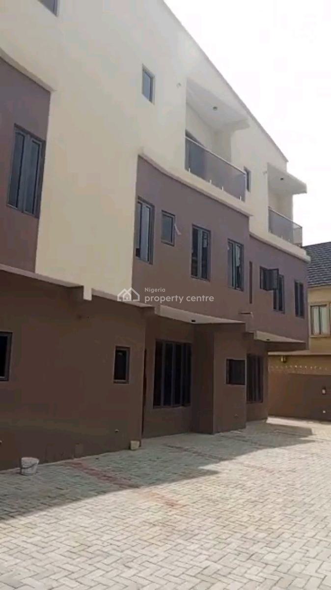 Newly Built N Neatly Finished 4 Bedroom Terraced Duplex, Off Yetunde Brown, Ifako, Gbagada, Lagos, Terraced Duplex for Sale