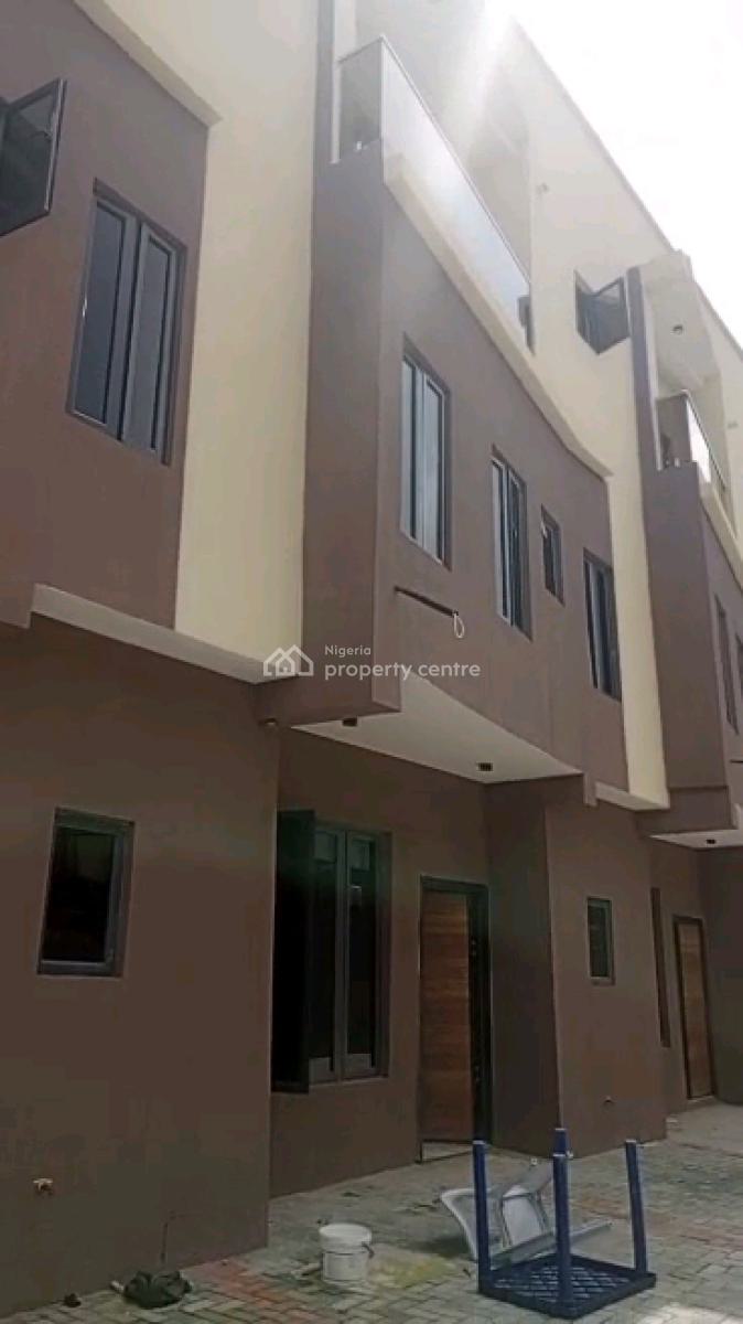 Newly Built N Neatly Finished 4 Bedroom Terraced Duplex, Off Yetunde Brown, Ifako, Gbagada, Lagos, Terraced Duplex for Sale