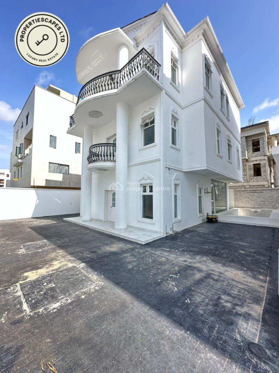 4 Bedroom Detached Duplex with Swimming Pool, and Bq, Banana Island, Ikoyi, Lagos, Detached Duplex for Sale
