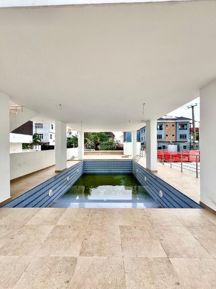 Luxury 4 Bed Apartment with Gym, Pool & Rooftop, in a Secured Location in Banana Island, Ikoyi, Lagos, Flat / Apartment for Rent