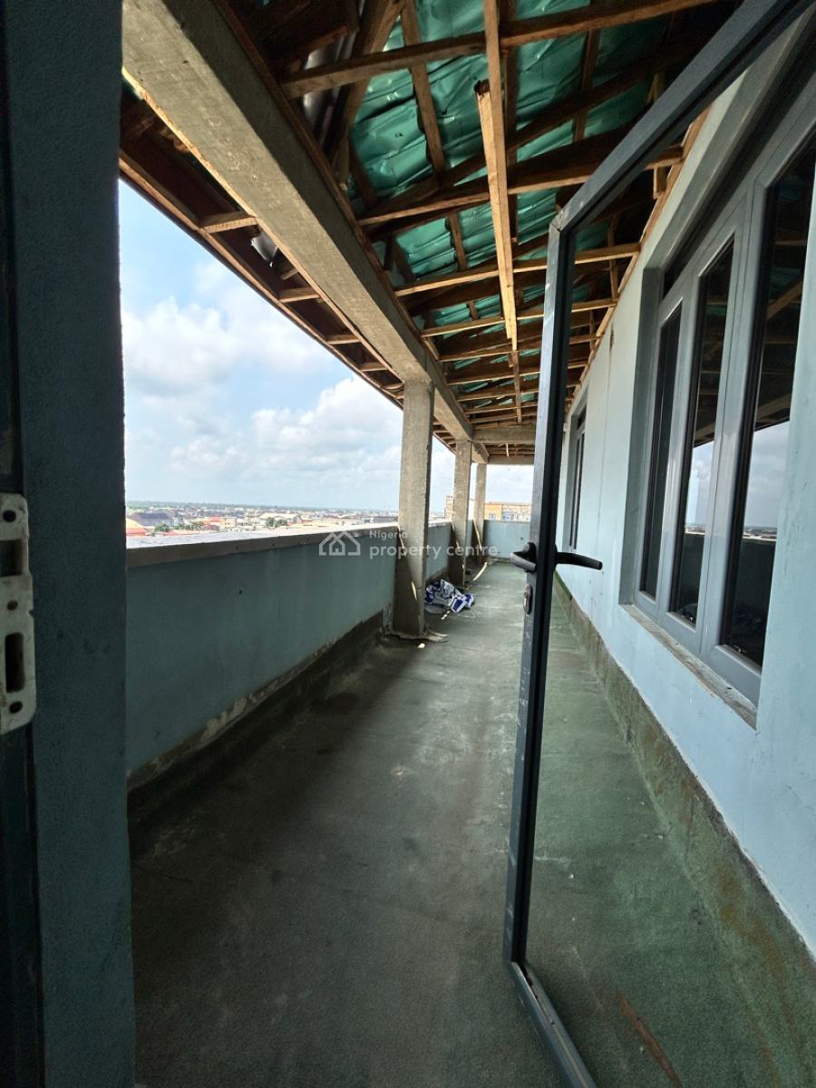 Commercial Space/ Office Space on The Sixth Floor with Elevator, Abraham Adesanya, Ajah, Lagos, Office Space for Rent