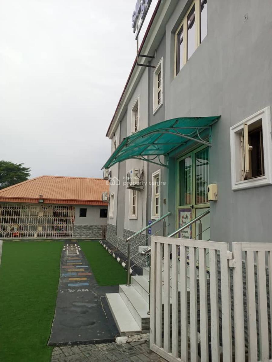 Commercial Building of 2 Unit 3bedroom Flat, 1 Unit 3bedroom Bungalow, Close to Eti-osa Lga, Igbo Efon. Pave Road All Through to Express Road, Igbo Efon, Lekki, Lagos, School for Rent