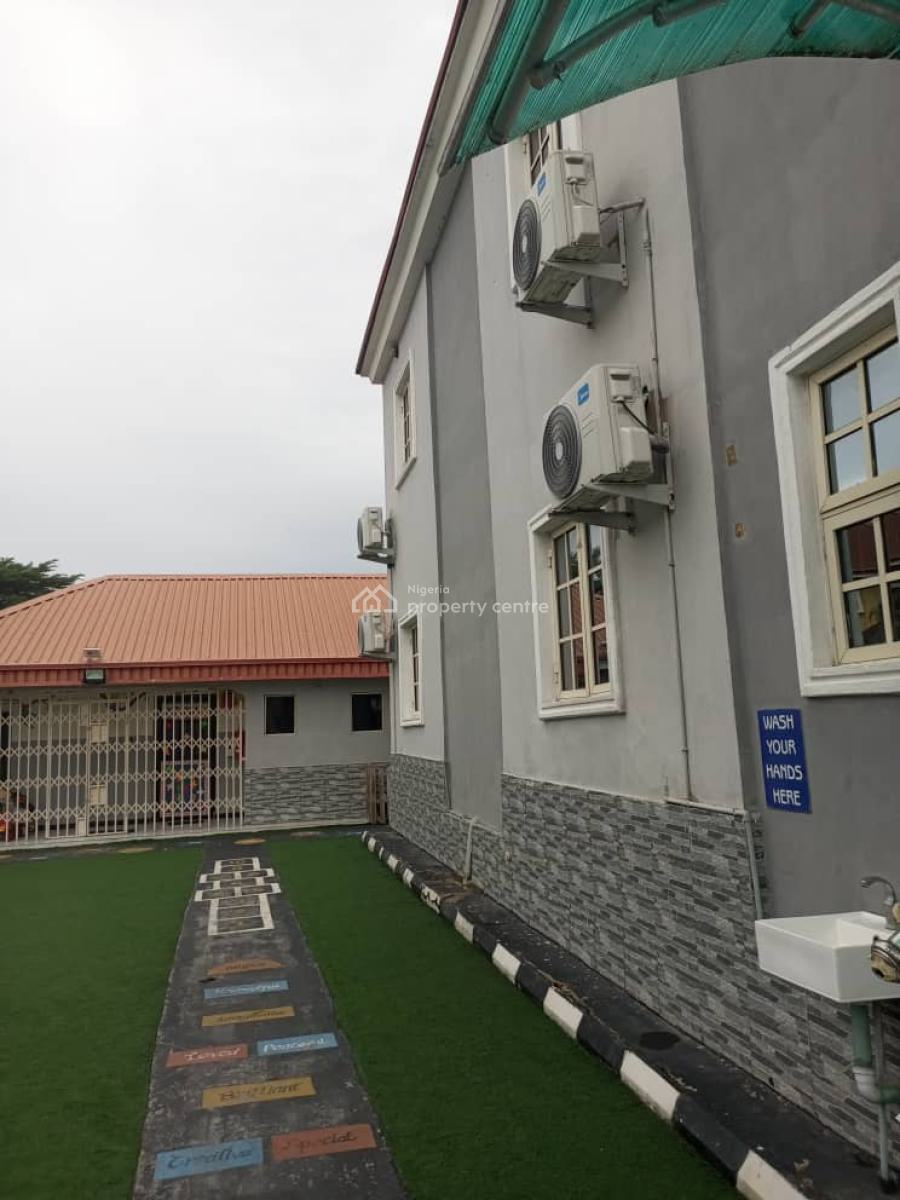 Commercial Building of 2 Unit 3bedroom Flat, 1 Unit 3bedroom Bungalow, Close to Eti-osa Lga, Igbo Efon. Pave Road All Through to Express Road, Igbo Efon, Lekki, Lagos, School for Rent