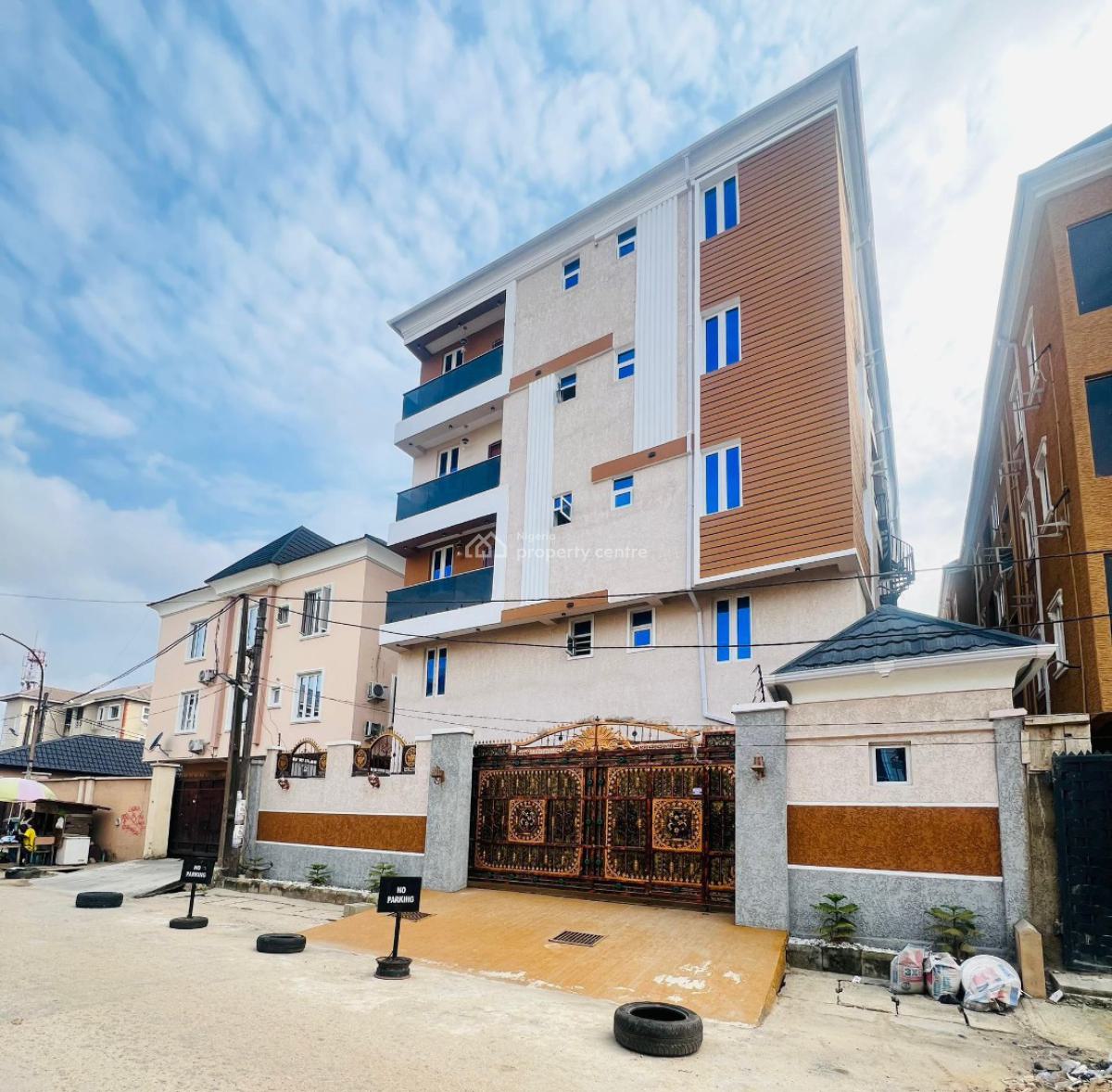 Beautifully Designed 3 Bedroom Apartment Plus Solar & Inverter, Yaba, Lagos, Flat / Apartment for Sale