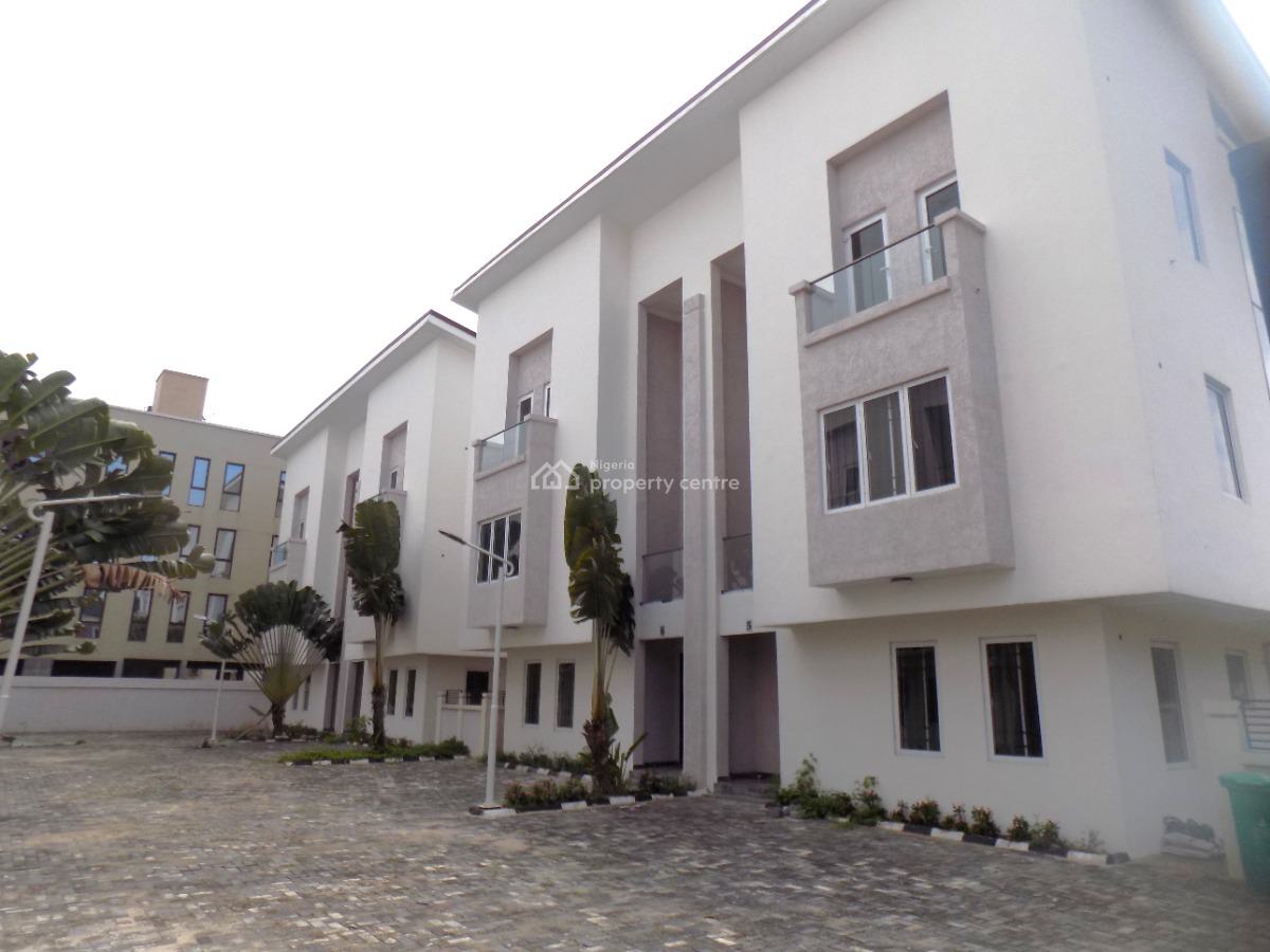 8 Units of 4 Bedroom Semi Detcahed Duplex with Bq in a Mini Estate, Osapa London, Osapa, Lekki, Lagos, Semi-detached Duplex for Rent