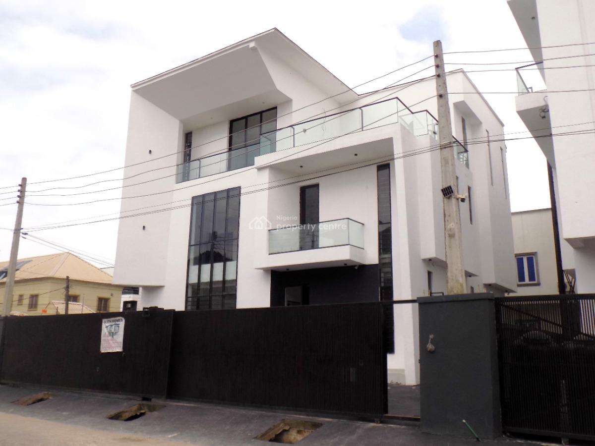 Luxury 5 Bedroom Fully Detached Duplex with Bq and Swimming Pool, Osapa London, Osapa, Lekki, Lagos, Detached Duplex for Sale