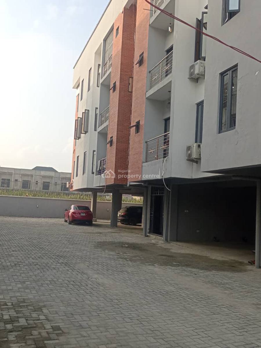 3 Bedroom Flat with Bq, Ikota Gra Extension Off Mobil Road, Lekki, Lagos, Flat / Apartment for Rent