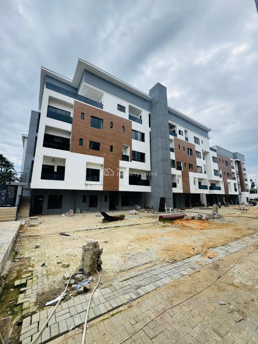 Brand New Luxury 3-bedroom Apartment + Bq with Pool in an Estate, Brand New Modern Design | Gra Prestige | Resort-style Amenities, Ikeja Gra, Ikeja, Lagos, Block of Flats for Sale