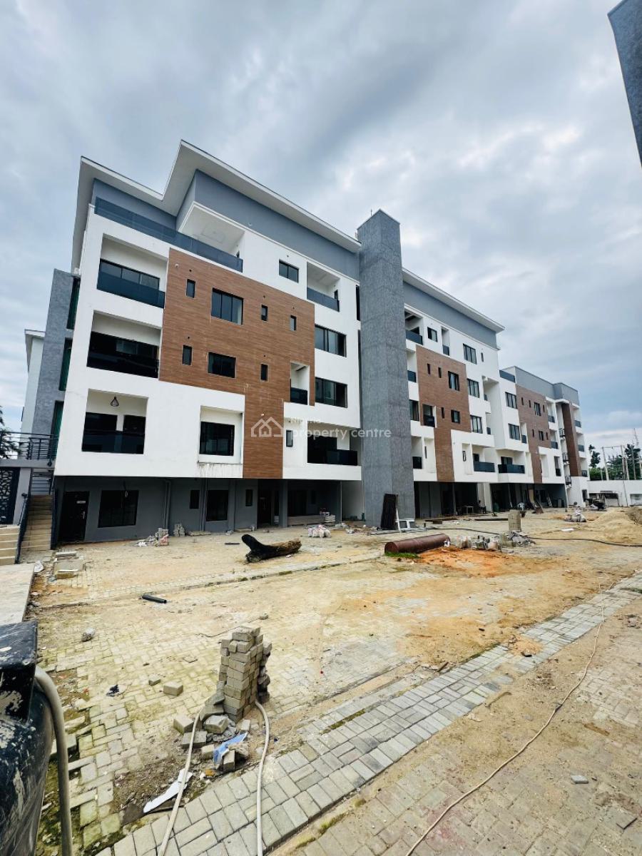 Brand New Luxury 3-bedroom Apartment + Bq with Pool in an Estate, Brand New Modern Design | Gra Prestige | Resort-style Amenities, Ikeja Gra, Ikeja, Lagos, Block of Flats for Sale