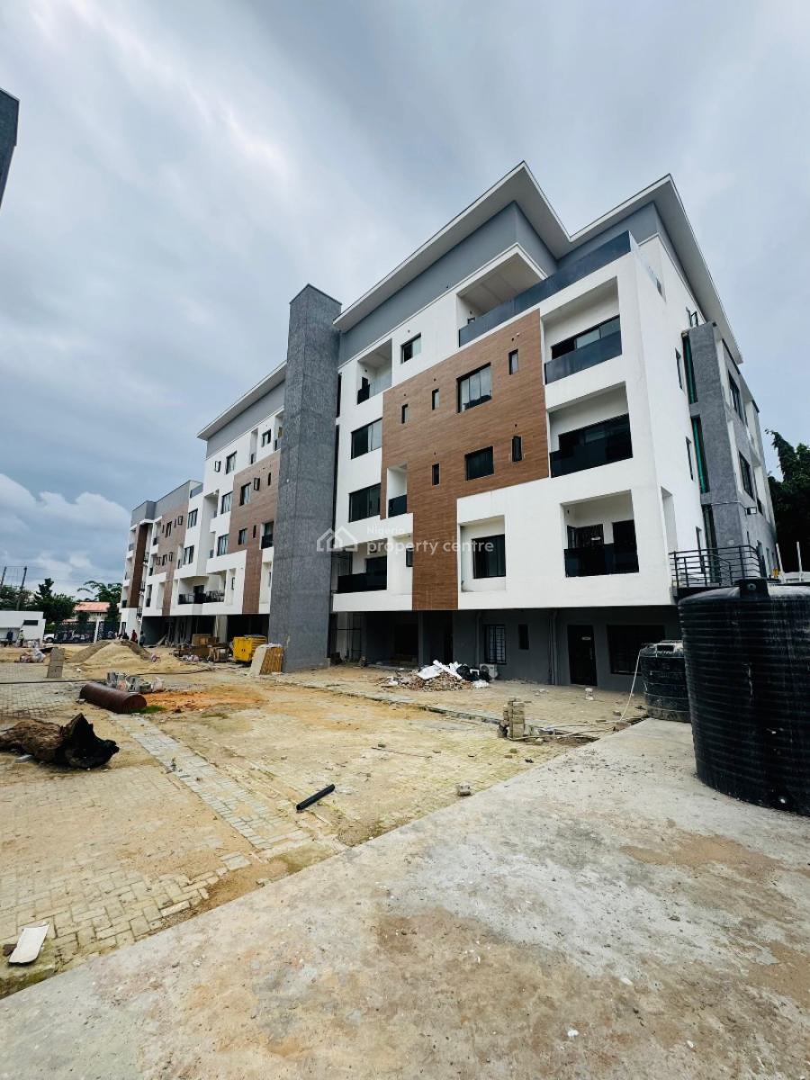 Brand New Luxury 3-bedroom Apartment + Bq with Pool in an Estate, Brand New Modern Design | Gra Prestige | Resort-style Amenities, Ikeja Gra, Ikeja, Lagos, Block of Flats for Sale