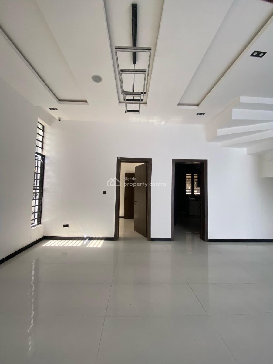 Spacious 4-bedroom Semi-detached Duplex with Bq + Balcony & Modern Fin, Ikate, Lekki, Lagos, Semi-detached Duplex for Sale