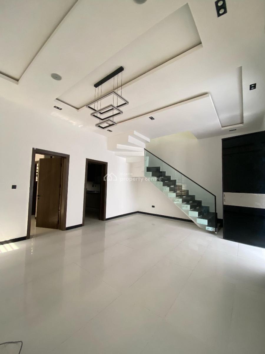 Spacious 4-bedroom Semi-detached Duplex with Bq + Balcony & Modern Fin, Ikate, Lekki, Lagos, Semi-detached Duplex for Sale