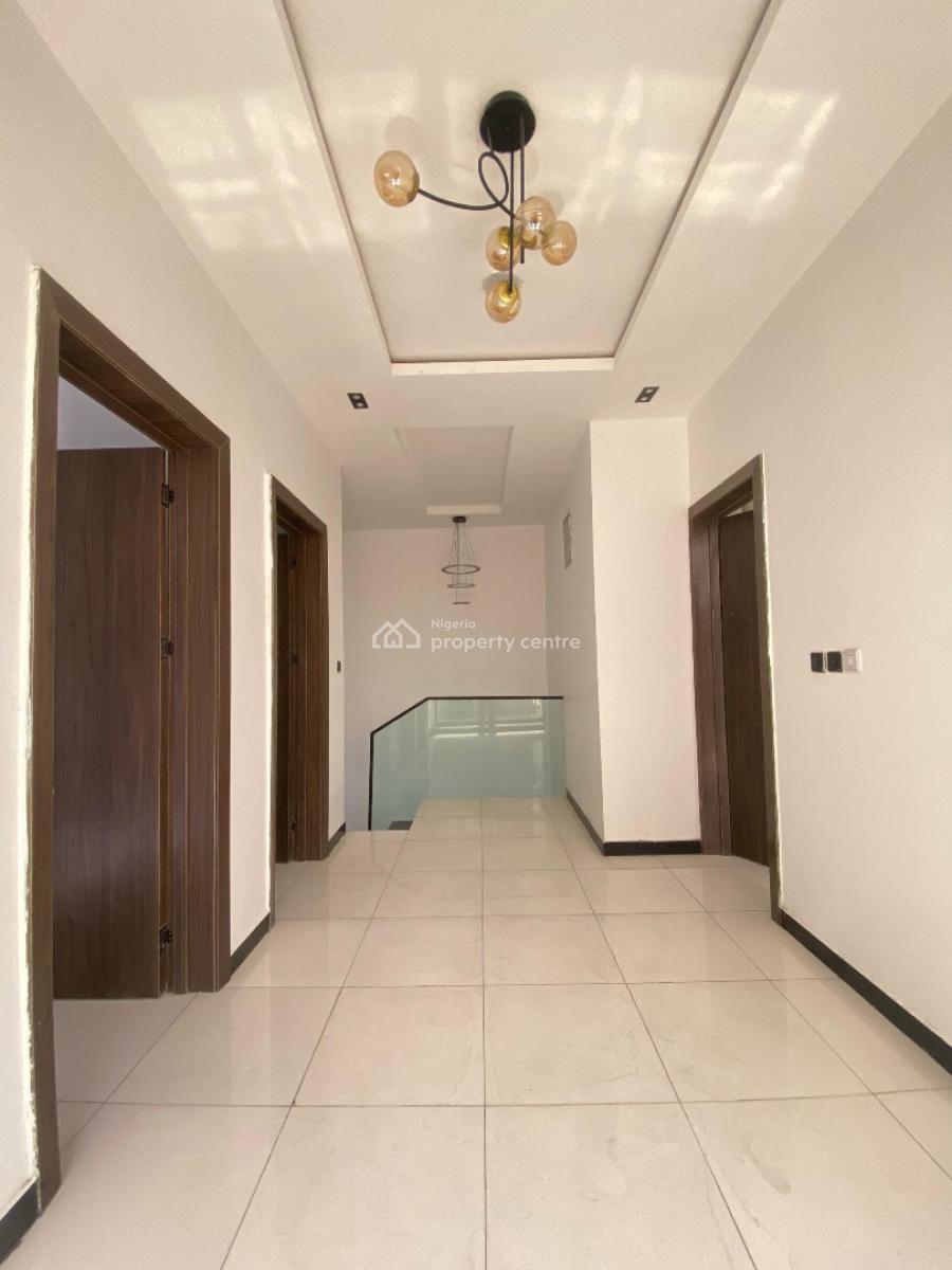 Spacious 4-bedroom Semi-detached Duplex with Bq + Balcony & Modern Fin, Ikate, Lekki, Lagos, Semi-detached Duplex for Sale